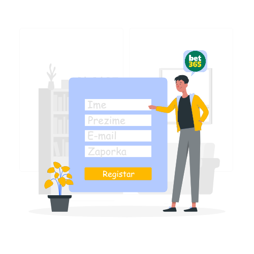 Registracije na bet365